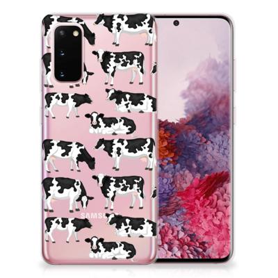 Samsung Galaxy S20 TPU Hoesje Koetjes Samsung Galaxy S20 TPU Hoesje Koetjes