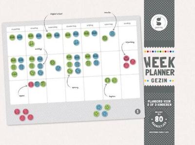 Weekplanner gezin - Rianne van Essen - Paperback (9789082881462) Weekplanner gezin - Rianne van Essen - Paperback (9789082881462)