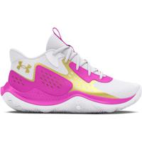 Under Armour Jet 23 GS Kids - Handbalschoenen - wit - maat 38