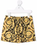 Versace Kids short de bain Barocco Baby - Noir