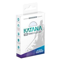 Ultimate Guard Katana Inner Sleeves Standard Size Transparent (100) - thumbnail