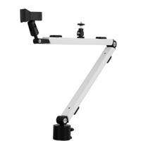 Streamplify Mount Arm Passieve houder Camera, Microfoon, Mobiele telefoon/Smartphone, Ring lamp Zwart, Wit