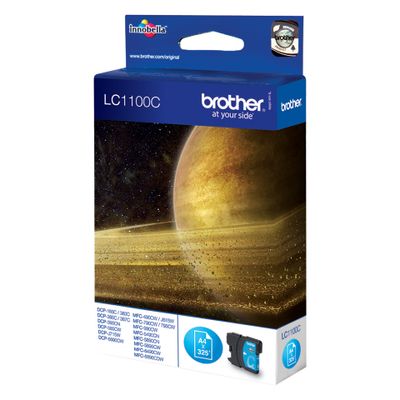 Brother LC-1100C inktcartridge 1 stuk(s) Origineel Cyaan