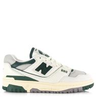 New Balance New Balance - 550 | sea salt marsh green Wit Leer Lage sneakers Unisex