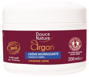 Voedende creme argan bio