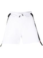 DSQUARED2 short à bande logo - Blanc