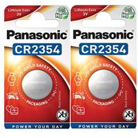 Panasonic 2354 CR2354 3 V lithiumbatterijen, 2 stuks