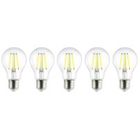 Sygonix SY-5781468 SMD LED-lamp Energielabel A (A - G) E27 2.2 W = 40 W Warmwit (Ø x h) 60 mm x 104 mm Filament / Retro-LED 5 stuk(s)