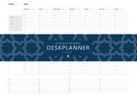 De Structuurjunkie deskplanner