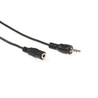 ACT AK2030 3,5mm Stereo Jack Verlengkabel Male/Female - 3 meter