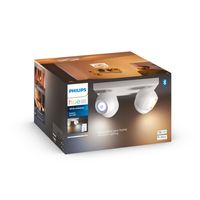 Philips Hue White ambiance Buckram 4-lichts spotbalk - thumbnail