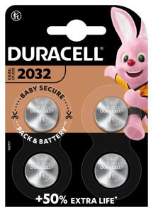 Duracell Specialty 2032 lithium-knoopcelbatterij batterij 4 stuks