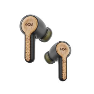 The House Of Marley EM-JE121-SB hoofdtelefoon/headset Hoofdtelefoons Draadloos In-ear Oproepen/muziek Bluetooth Zwart