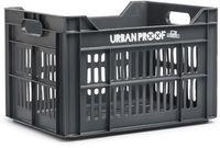 Urban Proof Fietskrat 30 liter Gerecycled Kunststof Ash Grey - thumbnail