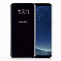 Samsung Galaxy S8 Plus Silicone-hoesje Gun Don't Touch My Phone