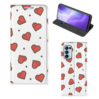 OPPO Find X3 Lite Hoesje met Magneet Hearts