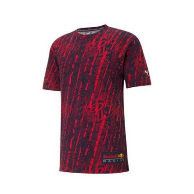 Puma Red Bull Racing T-shirt donkerblauw/rood