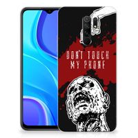 Xiaomi Redmi 9 Silicone-hoesje Zombie Blood - thumbnail