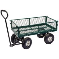 Draper Tools Draper Tools Tuinwagen staalgaas 86,5x46,5x21 cm groen en zwart - thumbnail