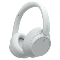 Sony WH-CH720N draadloze bluetooth-hoofdtelefoon met ruisonderdrukking, tot 35 uur batterijduur en snellaadfunctie, wit
