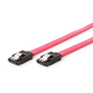 Gembird CC-SATAM-DATA 0.5m SATA III SATA III Zwart, Rood SATA-kabel