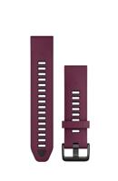 Garmin QuickFit, 20 mm Merlot/grafiet siliconen band