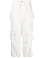 ENTIRE STUDIOS pantalon Gocar à poches cargo - Blanc