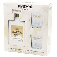 Disaronno Velvet in Gift Box met 2 Glazen