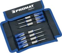 Promat Set precisieschroevendraaiers | 7-delig | 7 delig | TORX® - 4000828151 - 4000828151