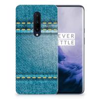 OnePlus 7 Pro Silicone Back Cover Jeans