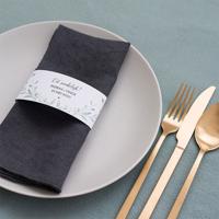 Servetring bruiloft Modern Elegance