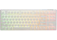 Ducky One 3 Classic Pure White TKL toetsenbord RGB led, Double-shot PBT, Hot-swappable, QUACK Mechanics, 80%