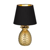 Trio Tafellamp Pineapple 35cm goud met zwart R50421079