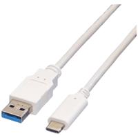 VALUE USB 3.2 Gen 1 kabel, A-C, M/M, 0,5 m