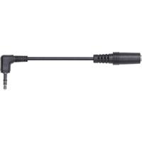 SpeaKa Professional SP-7870672 Jackplug Audio Verlengkabel [1x Jackplug male 3,5 mm - 1x Jackplug female 3,5 mm] 30.00 cm Zwart - thumbnail