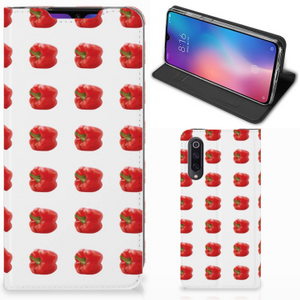 Xiaomi Mi 9 Flip Style Cover Paprika Red