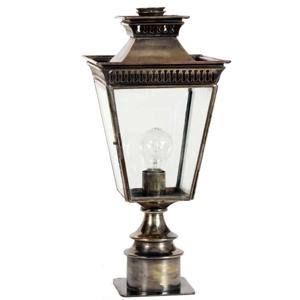 Limehouse Landelijk buitenlamp Pagoda Short Pillar handgemaakt 491SP