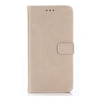 Shop4 - iPhone Xr Hoesje - Wallet Case Retro Grijs