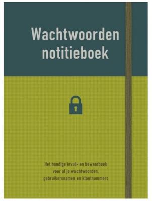 Deltas Paperstore: wachtwoorden notitieboek