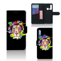Huawei P20 Lite (2019) Leuk Hoesje Lion Color