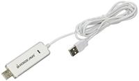 iogear GUN262WE USB-kabel, 1,83 m, USB A, 2.0, stekker/stekker, wit