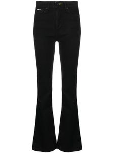 DKNY jean évasé Boerum à taille haute - Noir