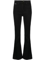 DKNY jean évasé Boerum à taille haute - Noir