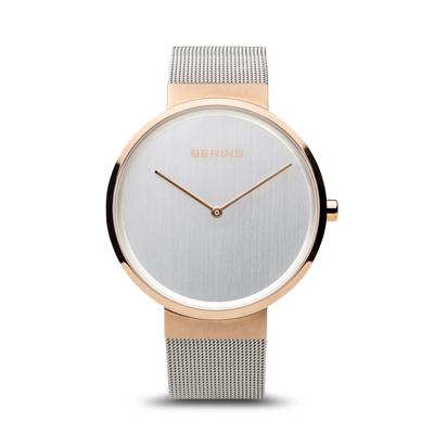 Bering 14539-060 Rosegold Silver Dameshorloge Bering 14539-060 Rosegold Silver Dameshorloge