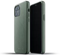 Mujjo Leather Case iPhone 12 / iPhone 12 Pro groen - MUJJO-CL-007-SG