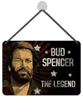 Bud Spencer Tin Sign The Legend 16,5 x 11,5 cm - thumbnail