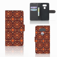 LG G5 Telefoon Hoesje Batik Brown
