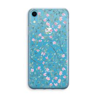 Sierlijke bloemen: iPhone XR Transparant Hoesje - thumbnail