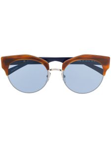 Marni Eyewear lunettes de soleil à monture ronde - Noir