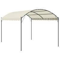 vidaXL Prieel Paviljoen Feesttent Partytent Tuintent Tuinprieel Tuinpaviljoen Zonnescherm Zonwering Zonneluifel Scherm Tent Luifel Tenten Stof Crème